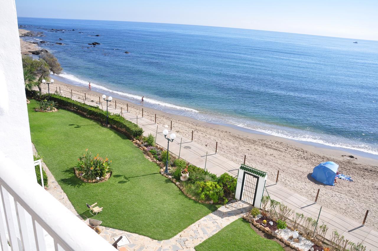 Ferienwohnung Aguamarina A3 Vistas Al Mar Primera Linea De Playa Mijas Exterior foto